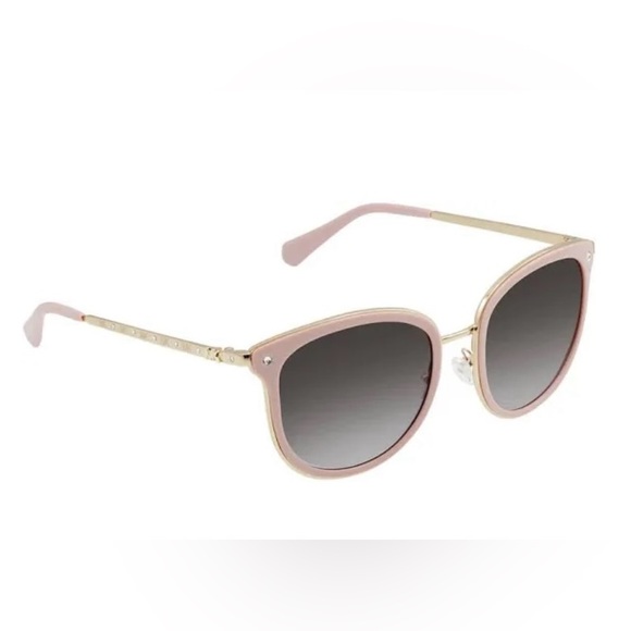 New Michael kors ADRIANNA light pink Round Sunglasses - Picture 2 of 9